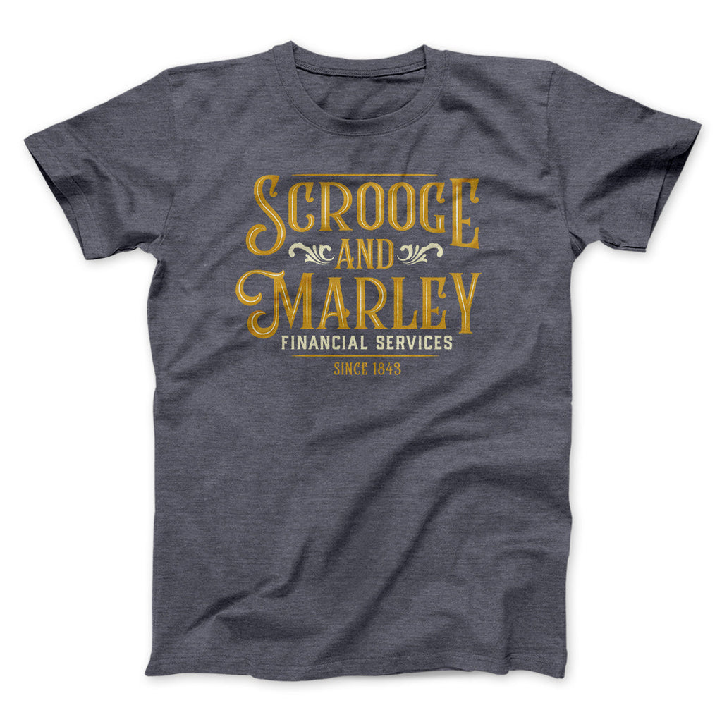 Scrooge & Marley Financial Services Funny Movie Men/Unisex T-Shirt Hoodie, Sweatshirt | CoreVibeTees.com (Image 1)