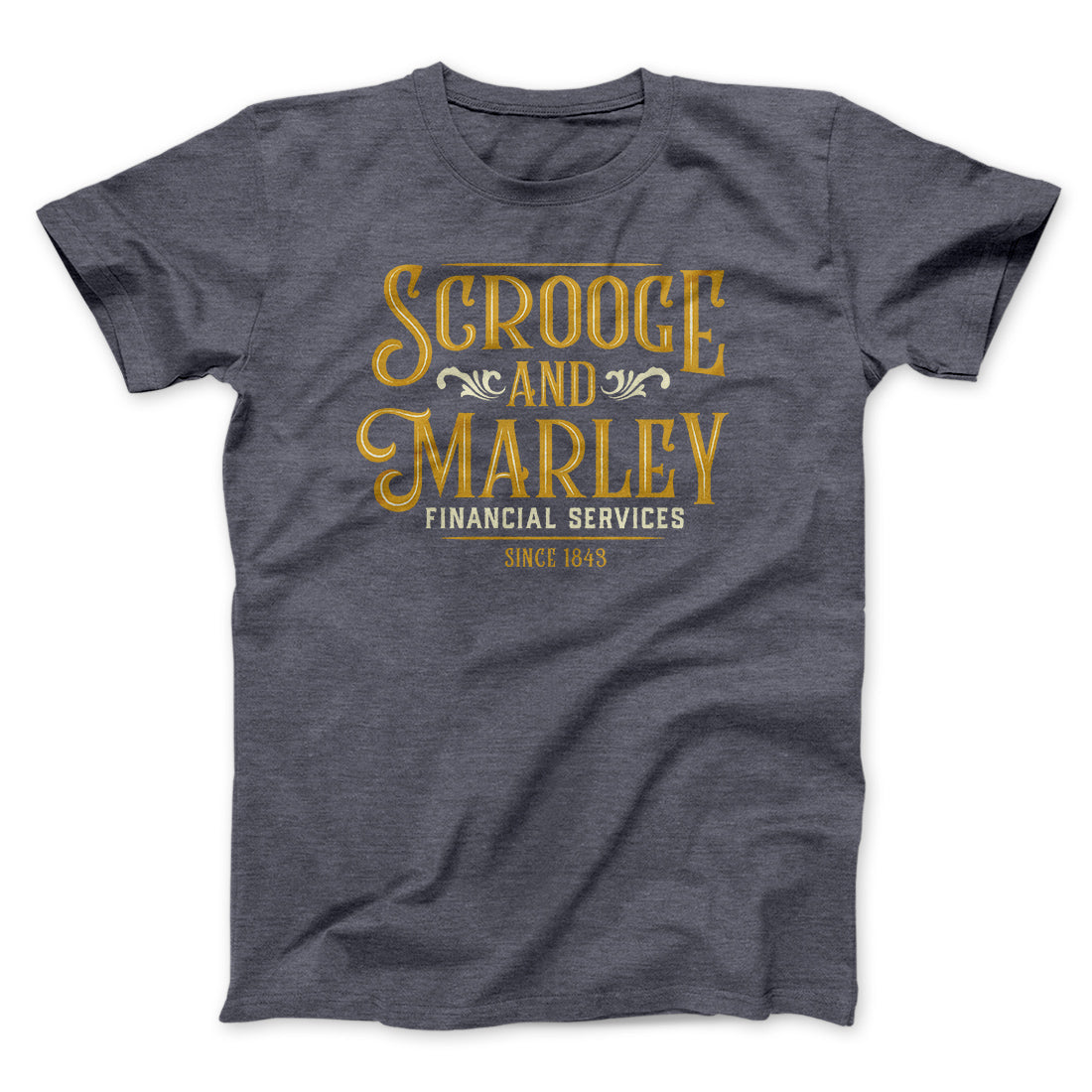Scrooge & Marley Financial Services Funny Movie Men/Unisex T-Shirt Hoodie, Sweatshirt | CoreVibeTees.com (Image 1)
