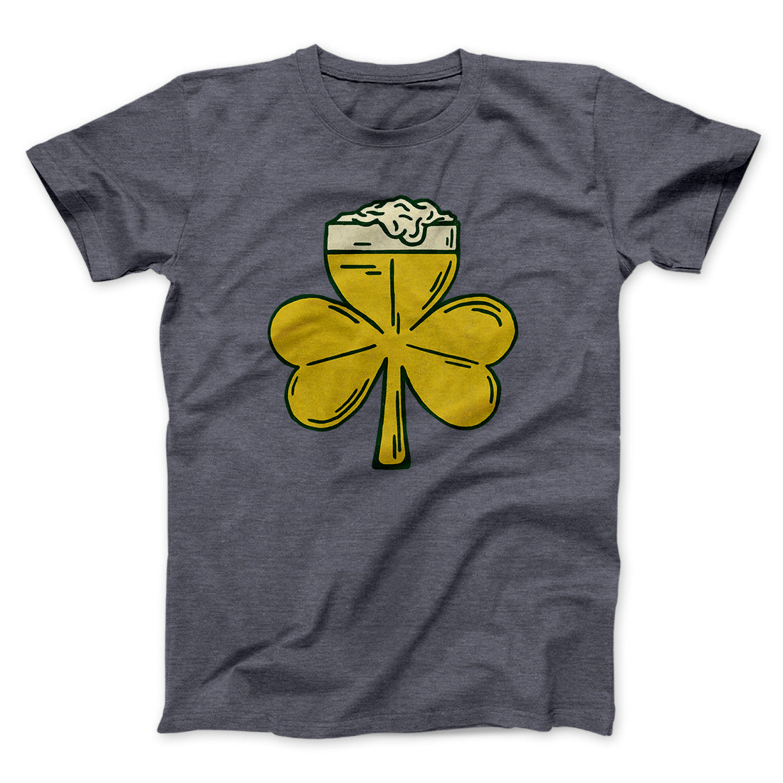 Beer Shamrock Men/Unisex T-Shirt Hoodie, Sweatshirt | CoreVibeTees.com (Image 4)
