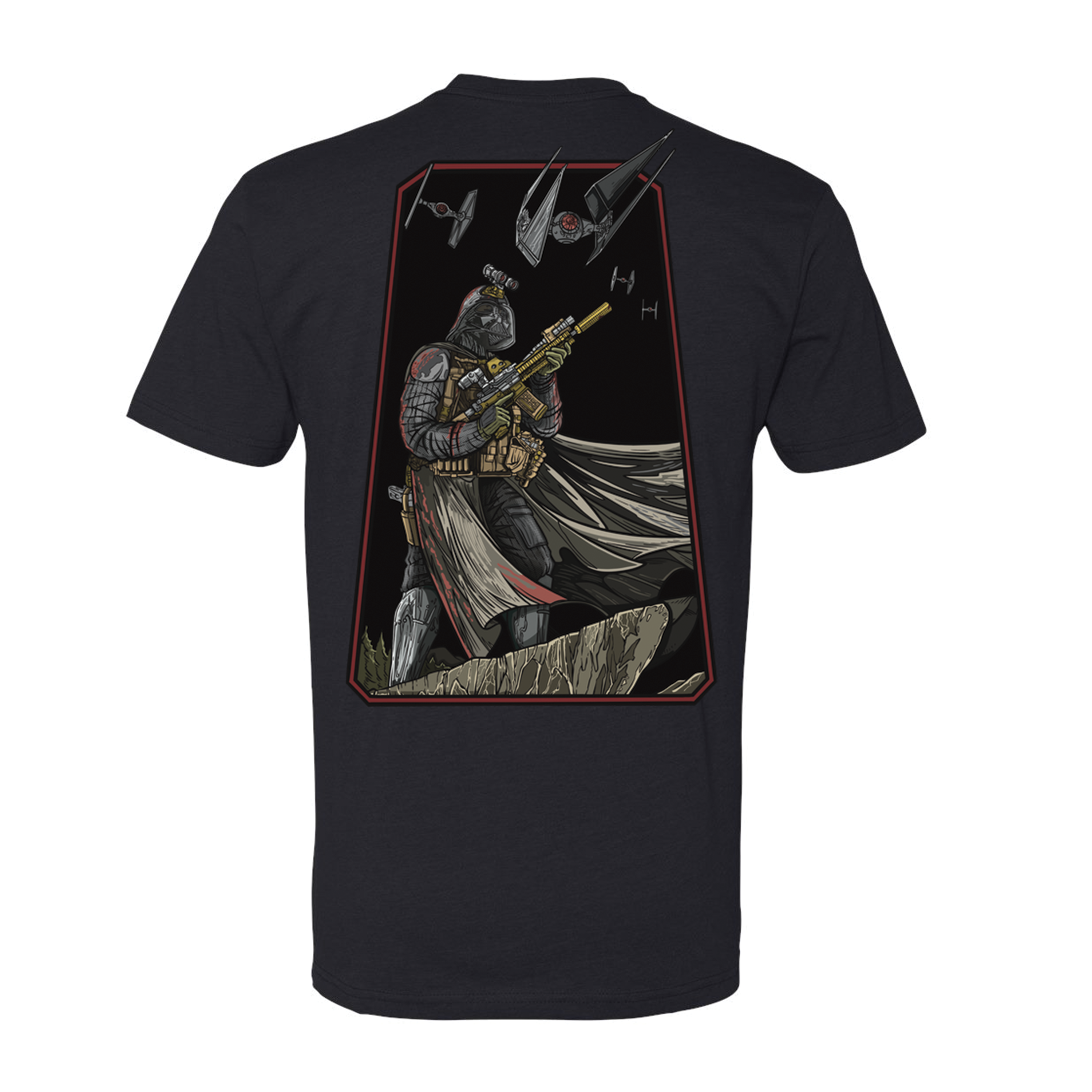 Darth Tee Hoodie, Sweatshirt | CoreVibeTees.com (Image 1)