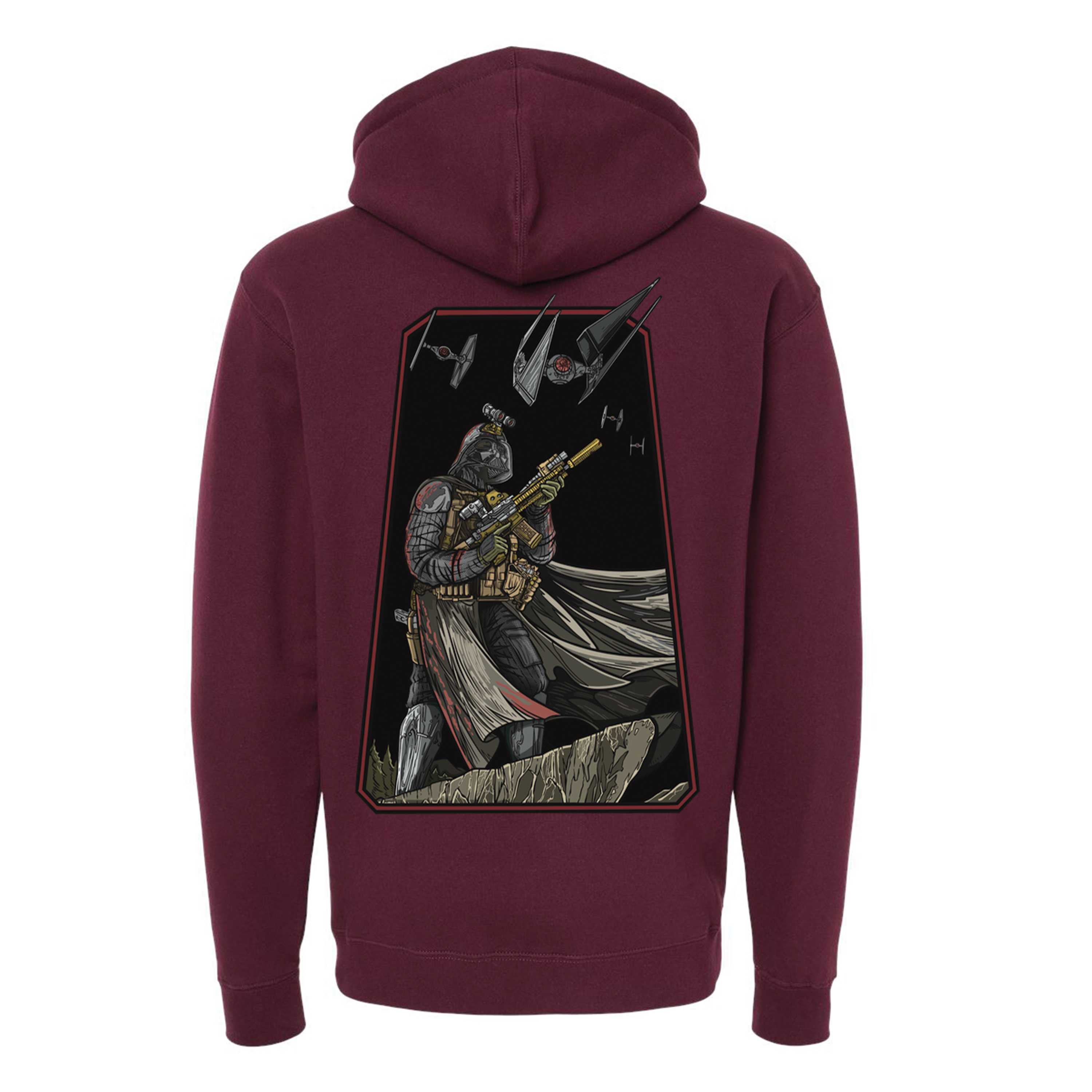 Darth Hoodie T-Shirts, Sweatshirt | CoreVibeTees.com (Image 1)