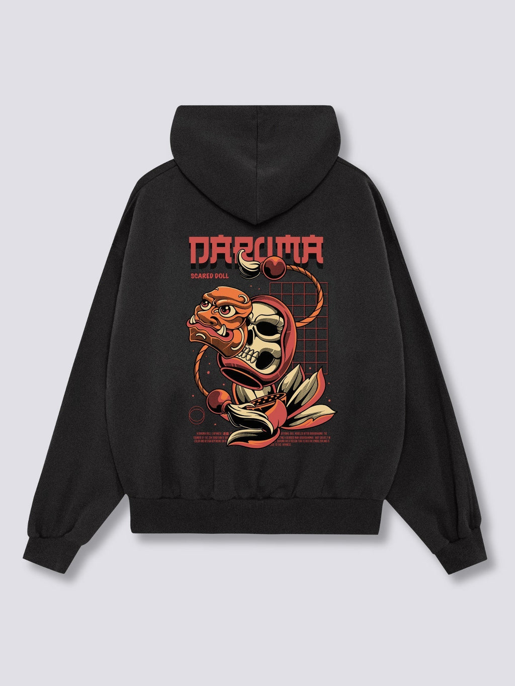 Daruma Hoodie T-Shirts, Sweatshirt | CoreVibeTees.com (Image 1)