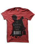 Daryl Red Tee Hoodie, Sweatshirt | CoreVibeTees.com