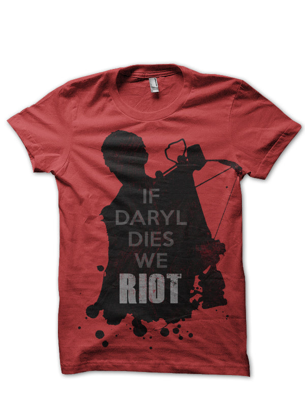 Daryl Red Tee Hoodie, Sweatshirt | CoreVibeTees.com