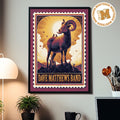 Dave Matthews Band Greenwood Village CO 2026 Event Poster At Fiddler Green Amphitheatre On August 28 And 29 2026 Home Decor Poster Canvas