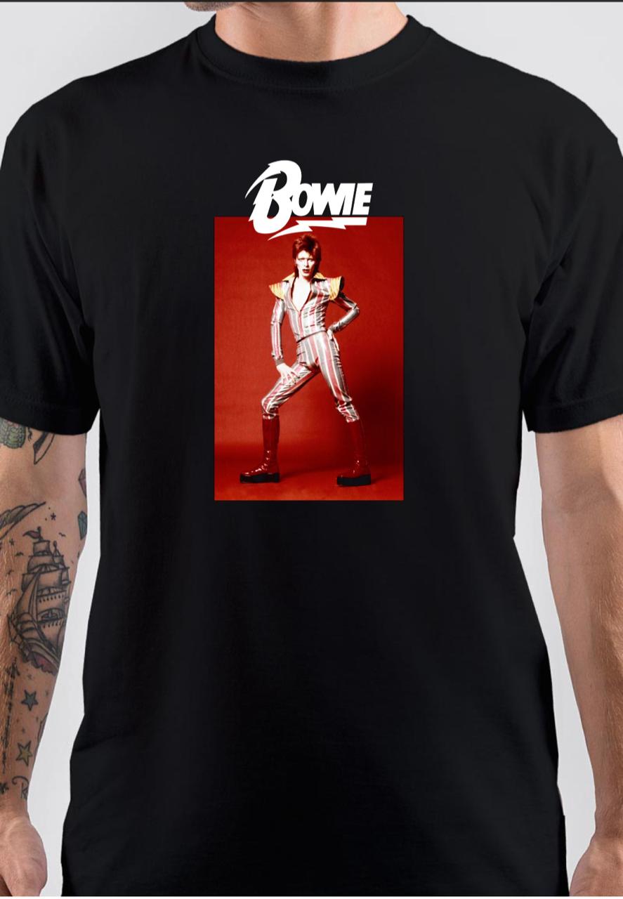 David Bowie Black T-Shirt Hoodie, Sweatshirt | CoreVibeTees.com