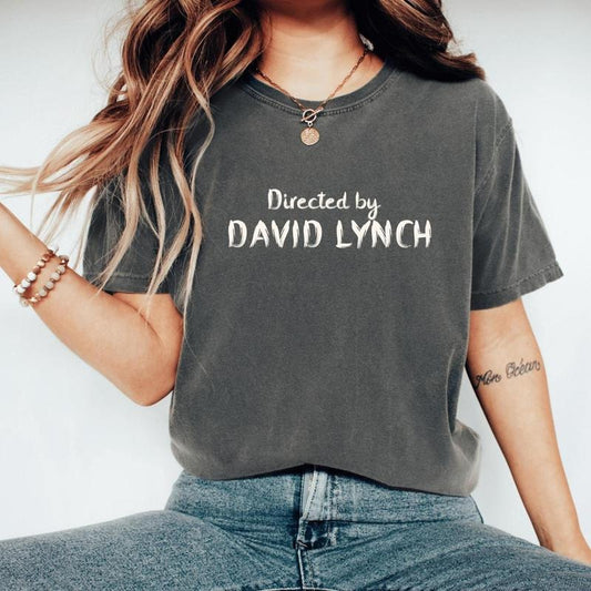 David Lynch Tribute T-Shirt, Vintage Directed By David Lynch, Twin Peaks David Lynch Director T-Shirt, Twin Peaks T-Shirt