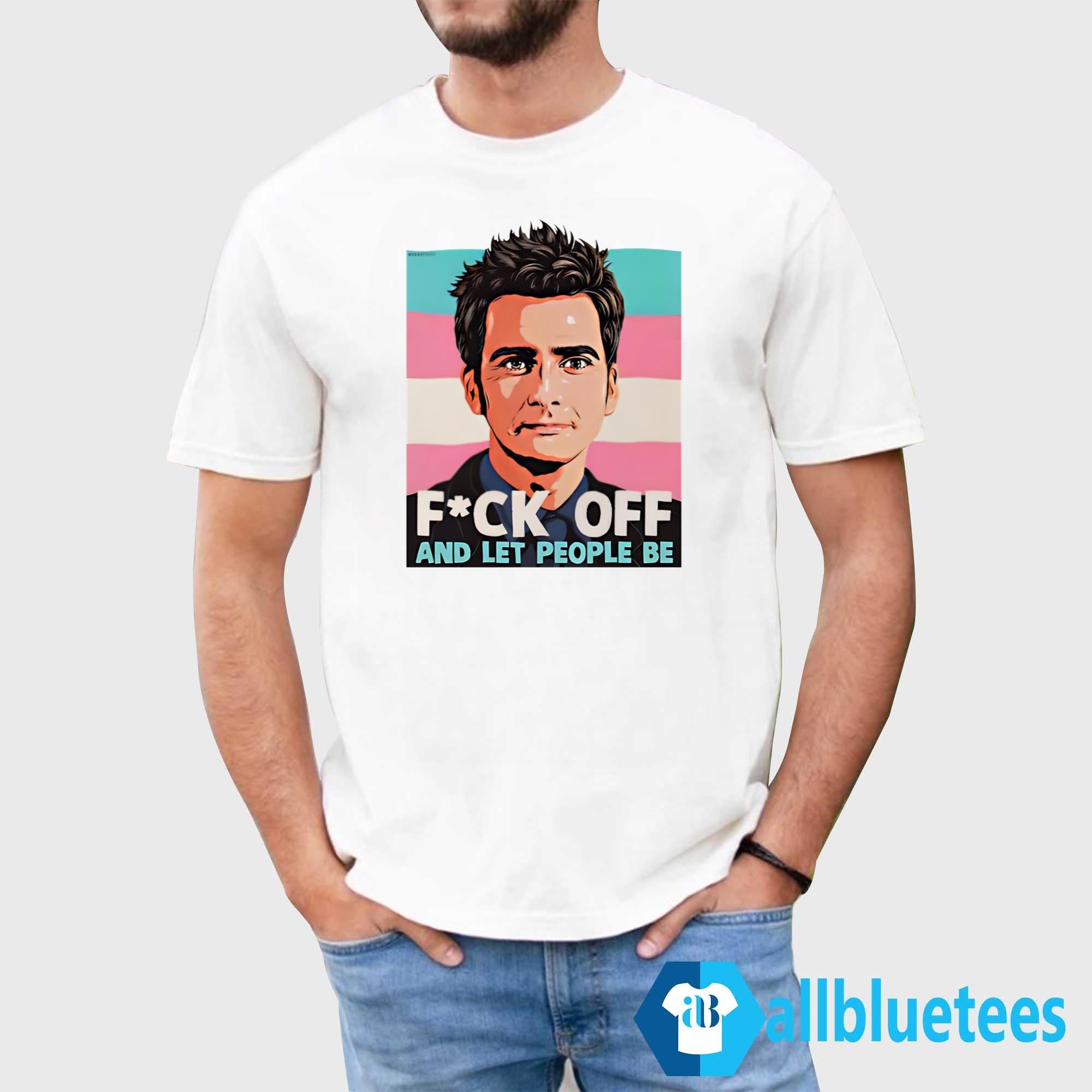 David Tennant Fuck Off And Let People Be Shirt
