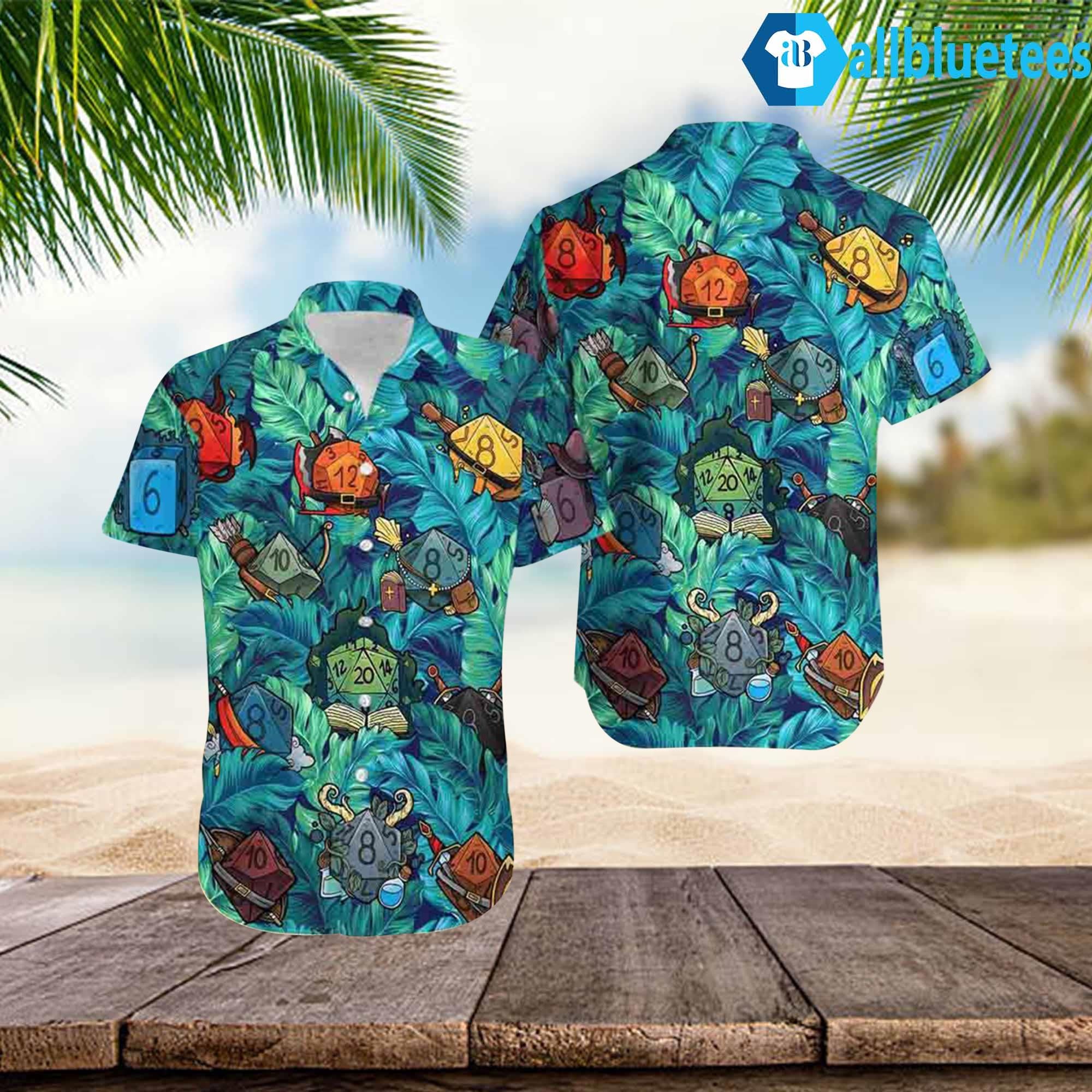 DnD Hawaiian Shirt