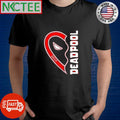 Deadpool Best pendant half heart shirt
