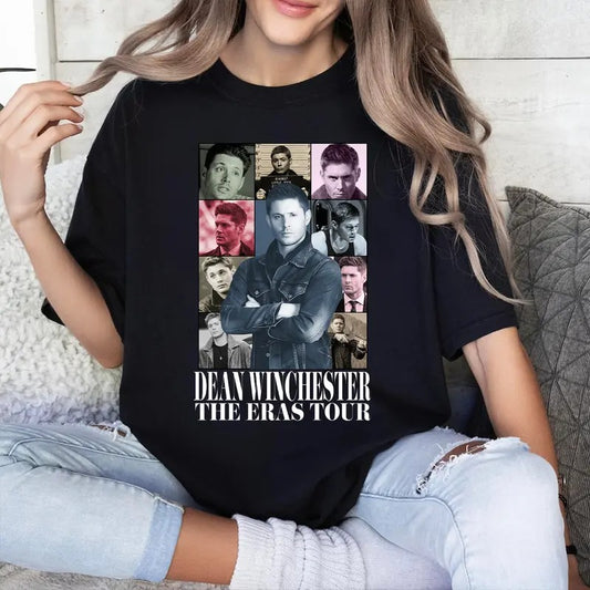 Dean TShirt, Winchester Era T Shirt, Gift For Woman and Man Unisex T-Shirt Sweatshirt Hoodie Casual Cotton