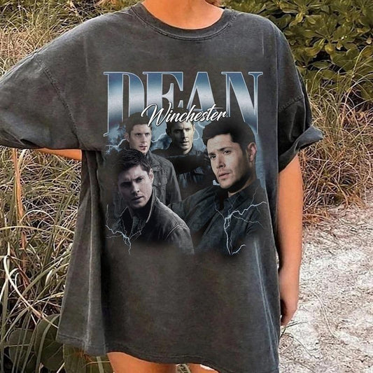 Dean Winchester Retro Vintage Shirt, Retro Dean Winchester Shirt 2023, Funny Gift For Women and Man Shirt