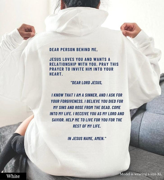 Dear Person Behind Me Jesus Hoodie Trendy Hoodie Christian Hoodie Christian Sweatshirt Christian Hoodies Aesthetic  T-shirt, sweater and Hoodie
