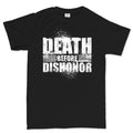 Men's Death Before Dishonor T-shirt Style001 Hoodie, Sweatshirt | CoreVibeTees.com (Image 1)