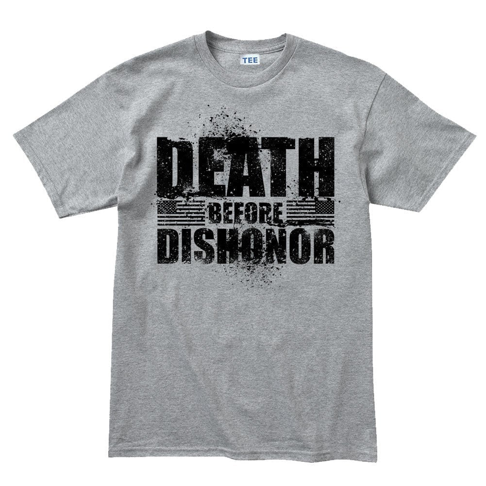 Men's Death Before Dishonor T-shirt Style001 Hoodie, Sweatshirt | CoreVibeTees.com (Image 4)