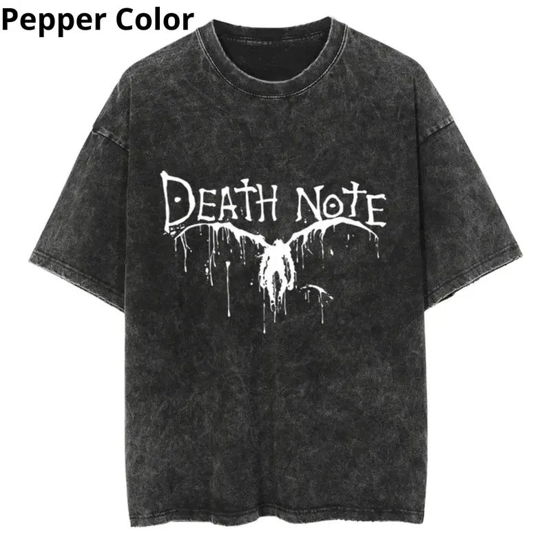 Death Note Ryuk God of Death T Shirt, Death Note Shirt, Anime Shirt, Graphic Tee, T-shirt For Men Top Menswear Womenswear