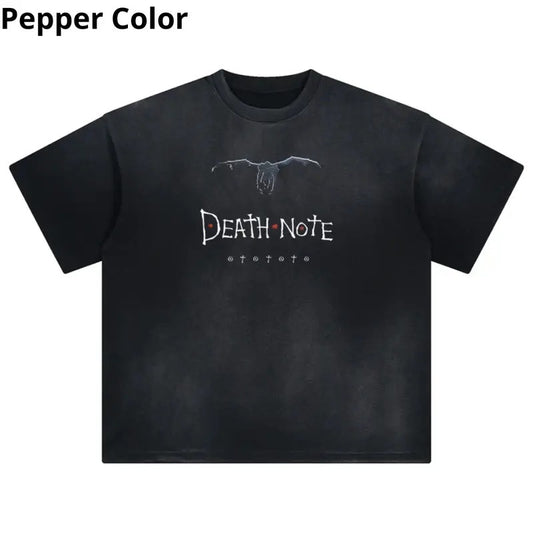 Death Note Subtle Shinigami T - Shirt, Death Note Shirt, Anime Shirt, Graphic Tee, T-shirt For Men Top Menswear Womenswear