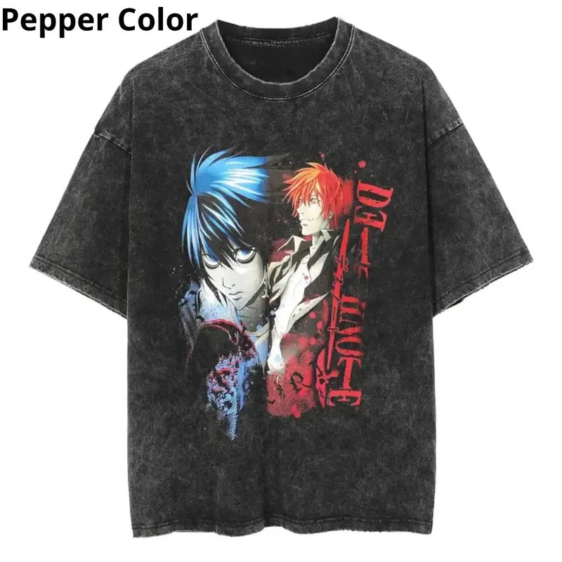 Death Note Tactical Mind Warfare T Shirt, Death Note Shirt, Anime Shirt, Graphic Tee, T-shirt For Men Top Menswear Womenswear