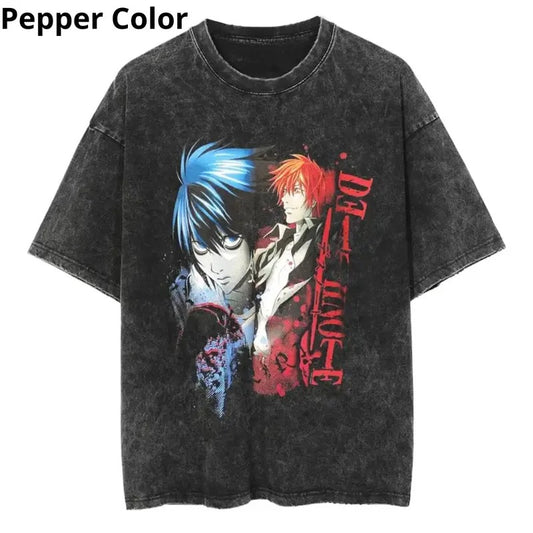 Death Note Tactical Mind Warfare T Shirt, Death Note Shirt, Anime Shirt, Graphic Tee, T-shirt For Men Top Menswear Womenswear