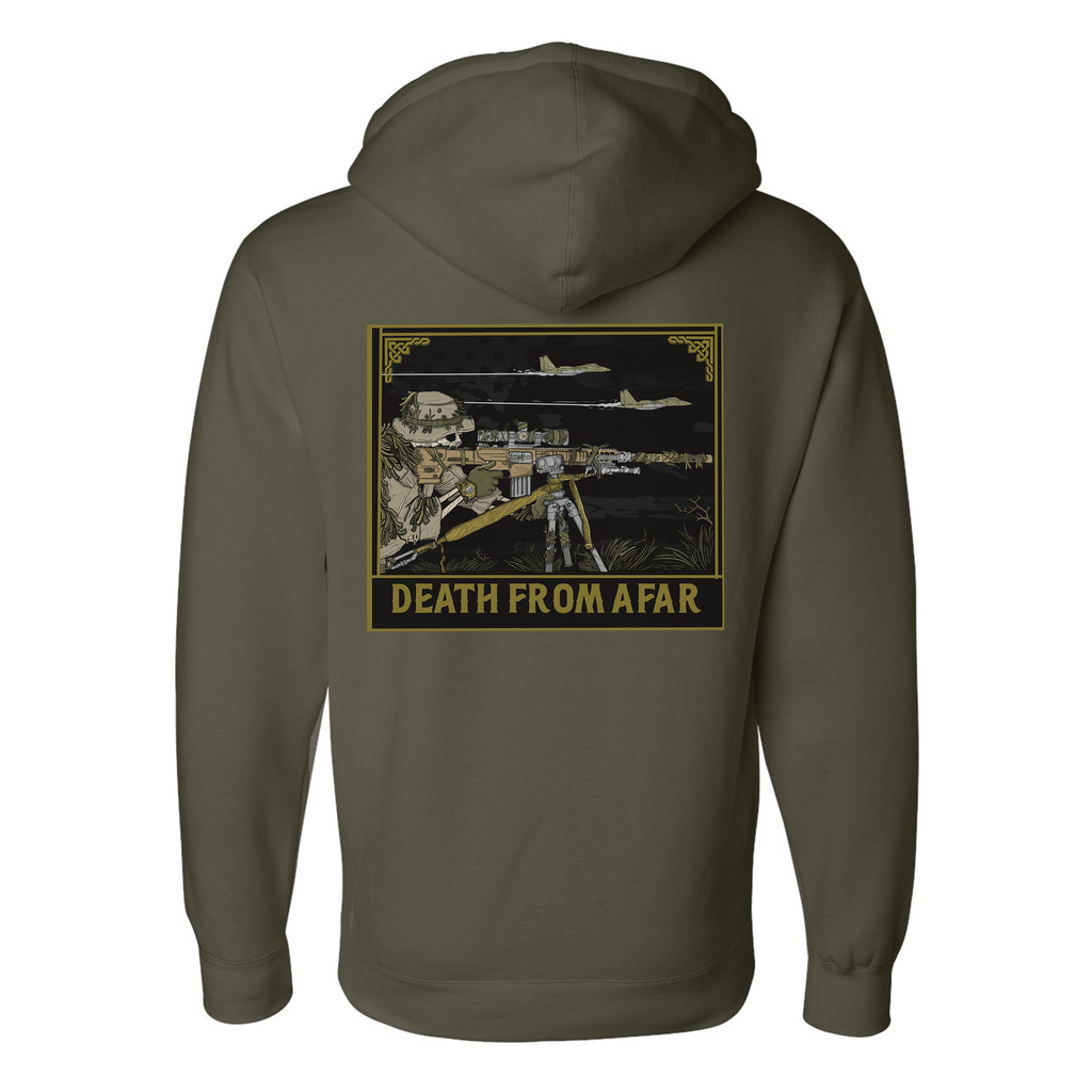 Death From Afar Hoodie T-Shirts, Sweatshirt | CoreVibeTees.com (Image 2)