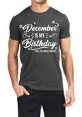 December Is My Birthday T-Shirt Hoodie, Sweatshirt | CoreVibeTees.com