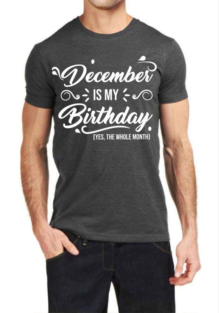 December Is My Birthday T-Shirt Hoodie, Sweatshirt | CoreVibeTees.com