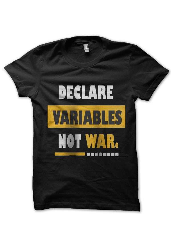 Declare Variables T-Shirt Hoodie, Sweatshirt | CoreVibeTees.com