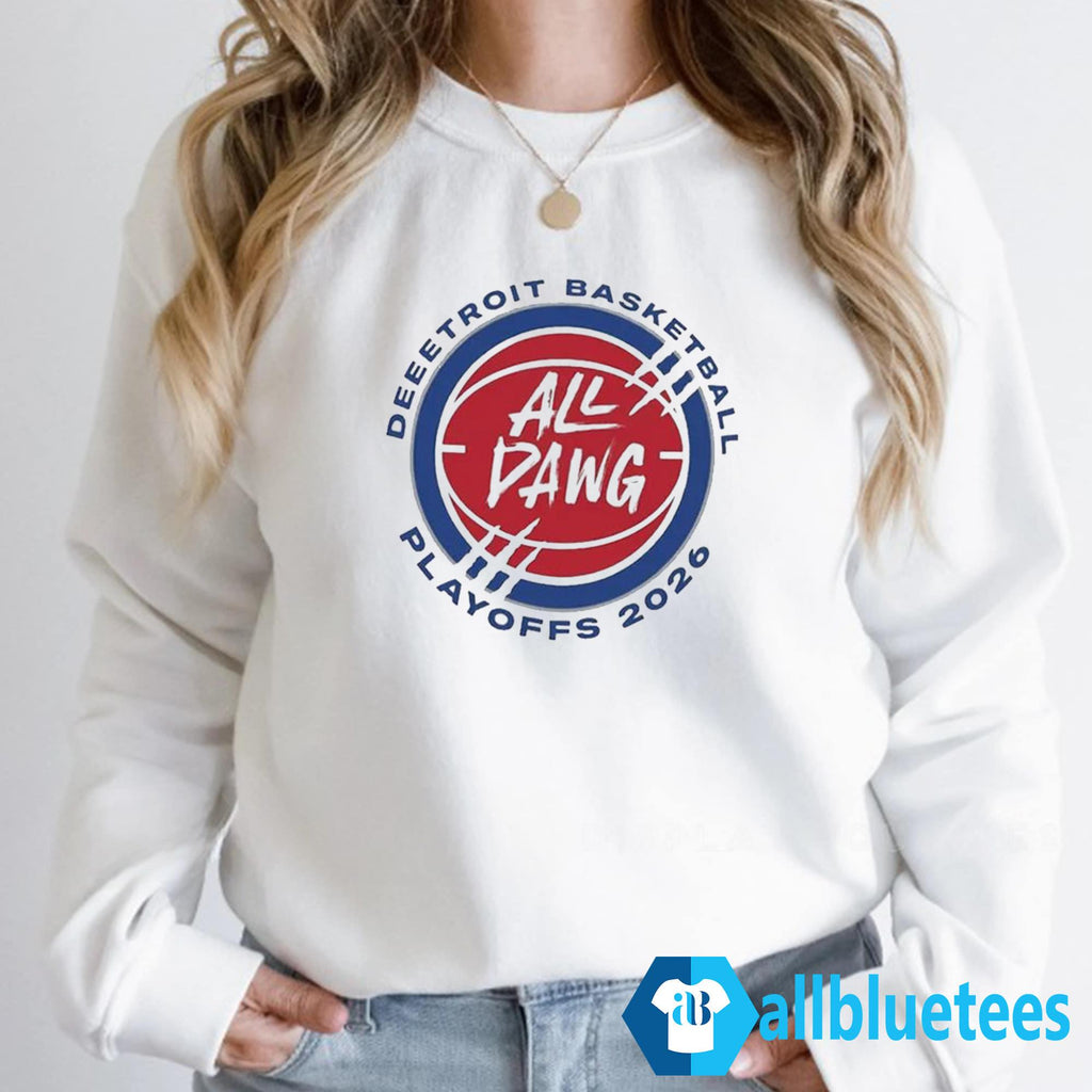 Deeetroit Basketball Playoffs 2026 All Dawg Shirt