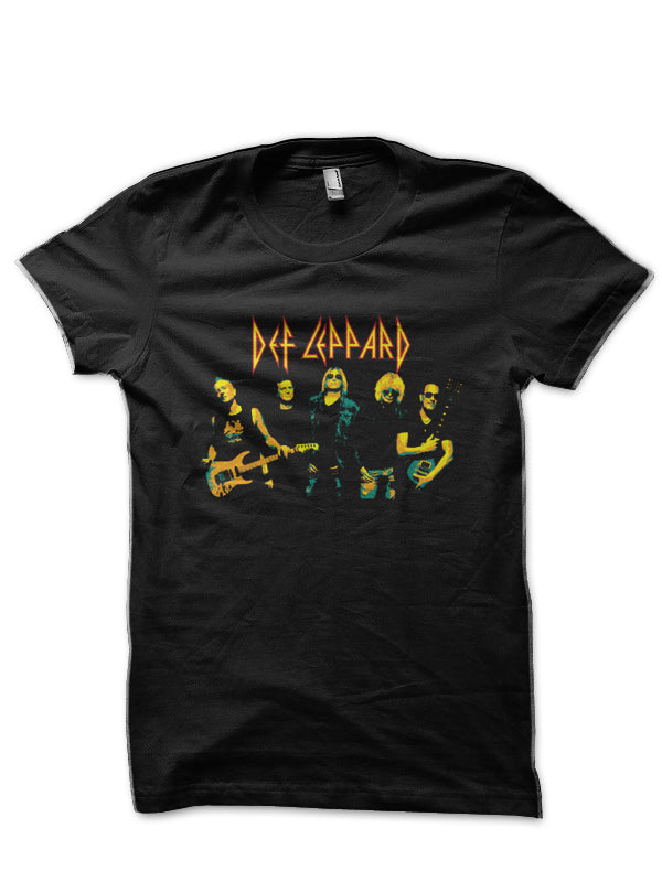 Def Leppard Black T-Shirt Style007 Hoodie, Sweatshirt | CoreVibeTees.com