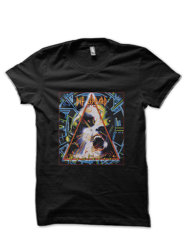 Def Leppard Black T-Shirt Style006 Hoodie, Sweatshirt | CoreVibeTees.com
