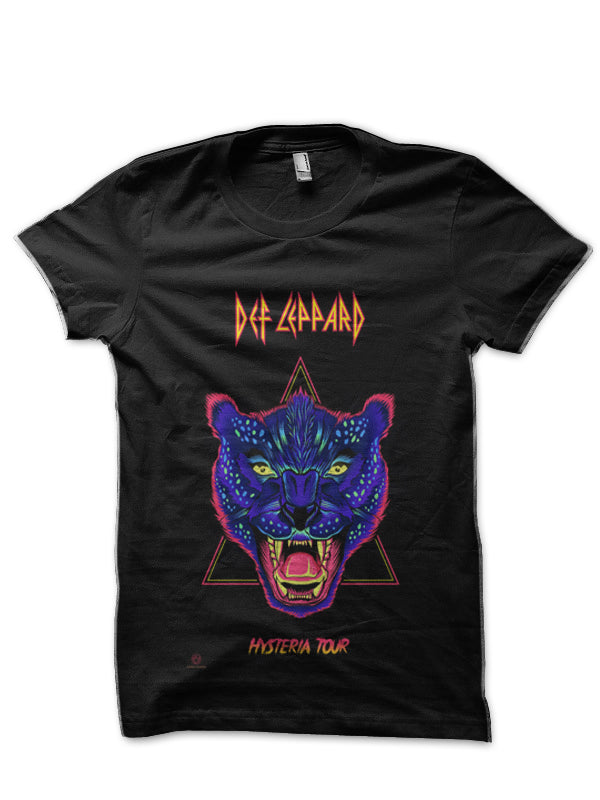 Def Leppard Black T-Shirt Style005 Hoodie, Sweatshirt | CoreVibeTees.com
