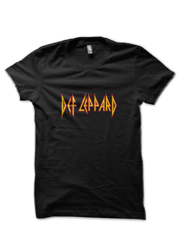 Def Leppard Black T-Shirt Style004 Hoodie, Sweatshirt | CoreVibeTees.com