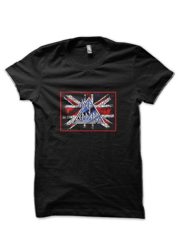Def Leppard Black T-Shirt Style001 Hoodie, Sweatshirt | CoreVibeTees.com