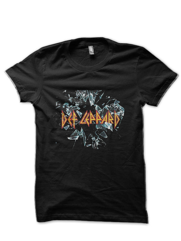 Def Leppard Black T-Shirt Hoodie, Sweatshirt | CoreVibeTees.com