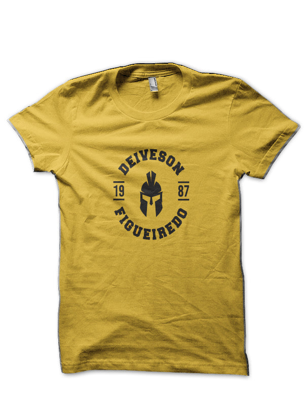 Deiveson Figueiredo Yellow T-Shirt Hoodie, Sweatshirt | CoreVibeTees.com