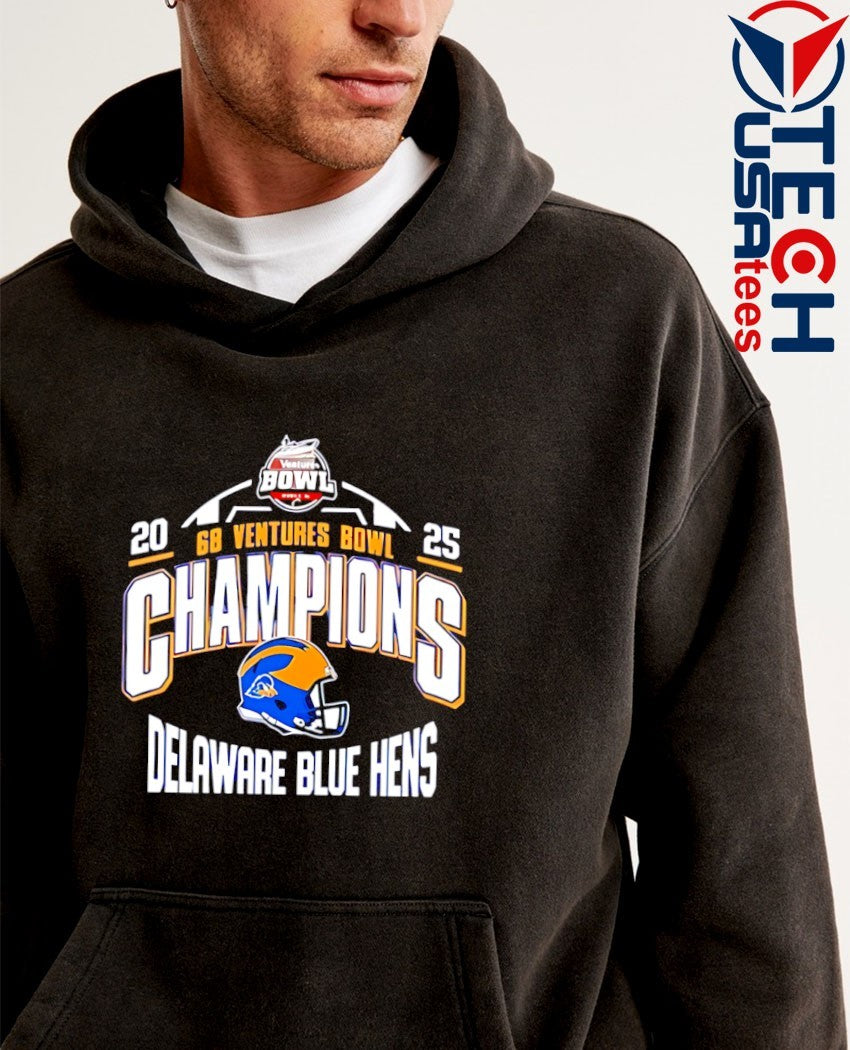 Delaware Blue Hens 2025 68 Ventures Bowl Champions shirt