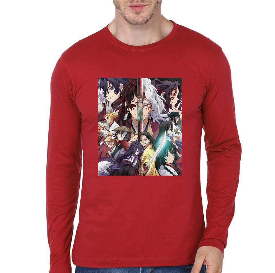 Demon And Hunter Full Sleeve T-Shirt Hoodie, Sweatshirt | CoreVibeTees.com
