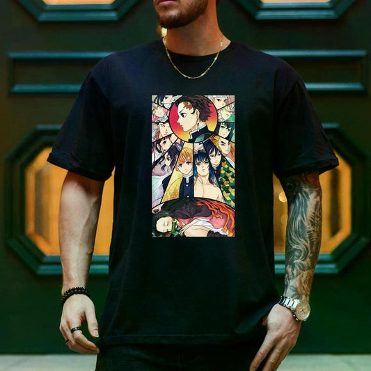 Demon Slayer: Kimetsu no Yaiba Shirt, Tanjiro Kamado T-Shirt, Unisex Anime Hoodie, Gift For Him, Gift For Her, Unisex Shirt, Anime Gifts