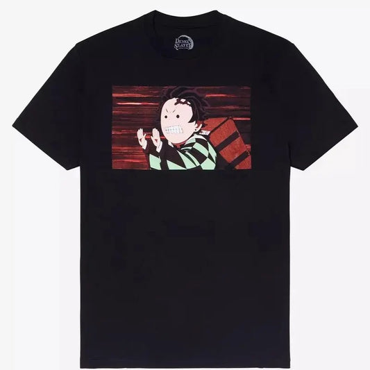 Demon Slayer Kimetsu No Yaiba Chibi Tanjiro Stop T-Shirt Sweatshirt, Hoodie, Comfort Colors