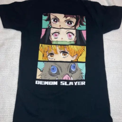 Demon Slayer T-Shirt - Unisex Anime T-Shirt, Anime Manga Unisex T-Shirt Menswear Top