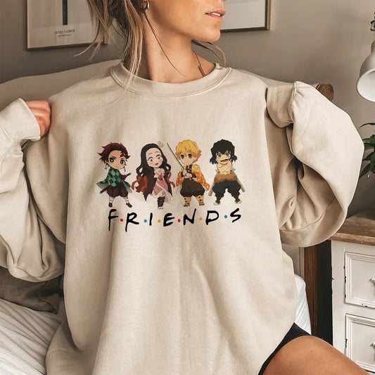 Demon Slayer team Shirt t-shirt, Tanjiro Nezuko Zenitsu Inosuke Shirt, Demon Slayer main characters shirt, Kimetsu No Yaiba t-shirt, anime sweatshirt hoodie, Tanjiro shirt, Rengoku t-shirt