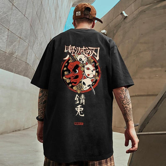 Demon Slayers Sabito Cotton Tees Anime T-shirt