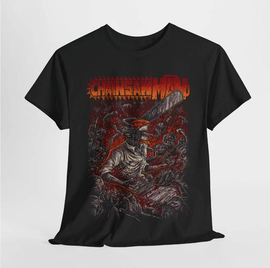 Denji T-Shirt, Anime Shirt, Chainsaw Shirt, Graphic Anime Tee, Denji Shirt, Anime Lovers Shirt, Anime Unisex Shirt, Anime Manga Shirt Menswear Top