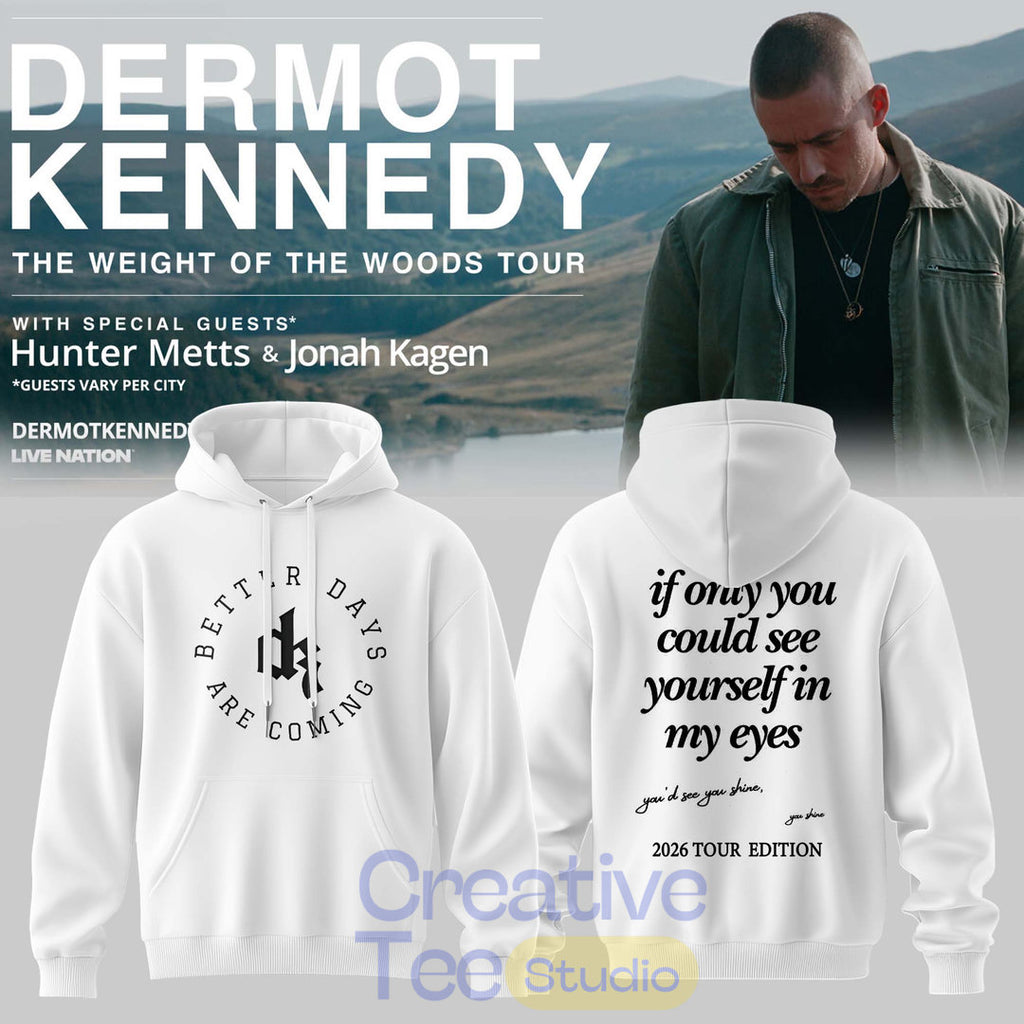 Dermot Kennedy – The Weight of the Woods Tour 2026 Hoodie