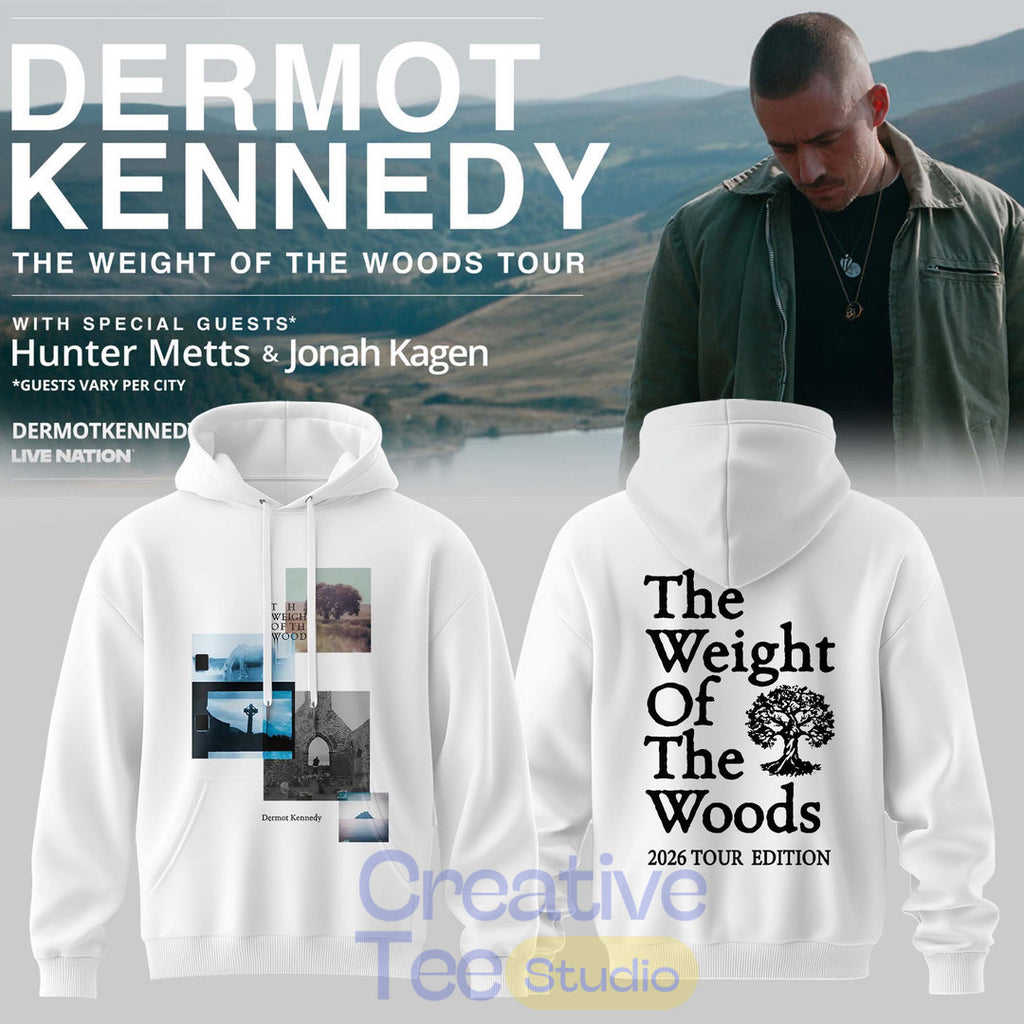 Dermot Kennedy – The Weight of the Woods Tour 2026 Hoodie