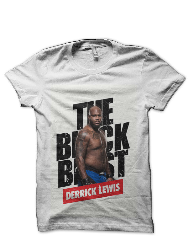 Derrick Lewis White T-Shirt Style001 Hoodie, Sweatshirt | CoreVibeTees.com