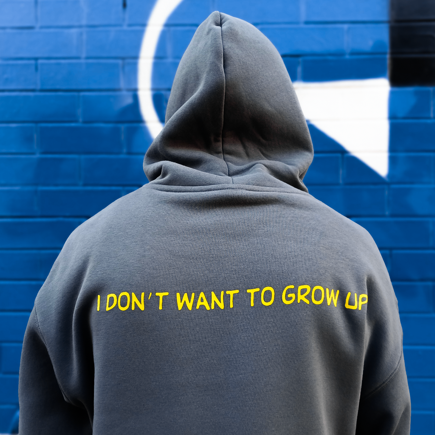I Donâ€™t Want To Grow Up Hoodie (Shadow Grey) T-Shirts, Sweatshirt | CoreVibeTees.com (Image 5)