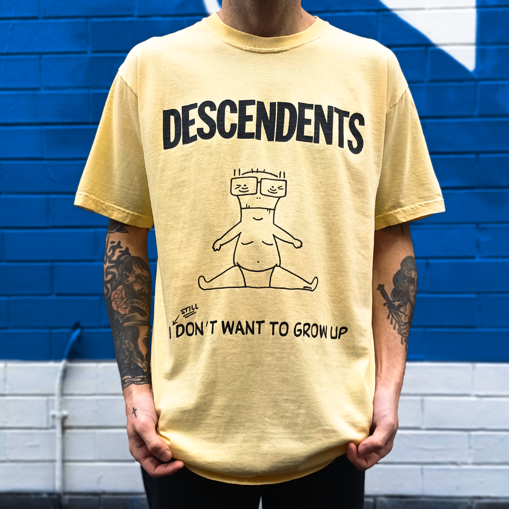 I Still Donâ€™t Want To Grow Up T-Shirt (Yellow) Hoodie, Sweatshirt | CoreVibeTees.com (Image 2)