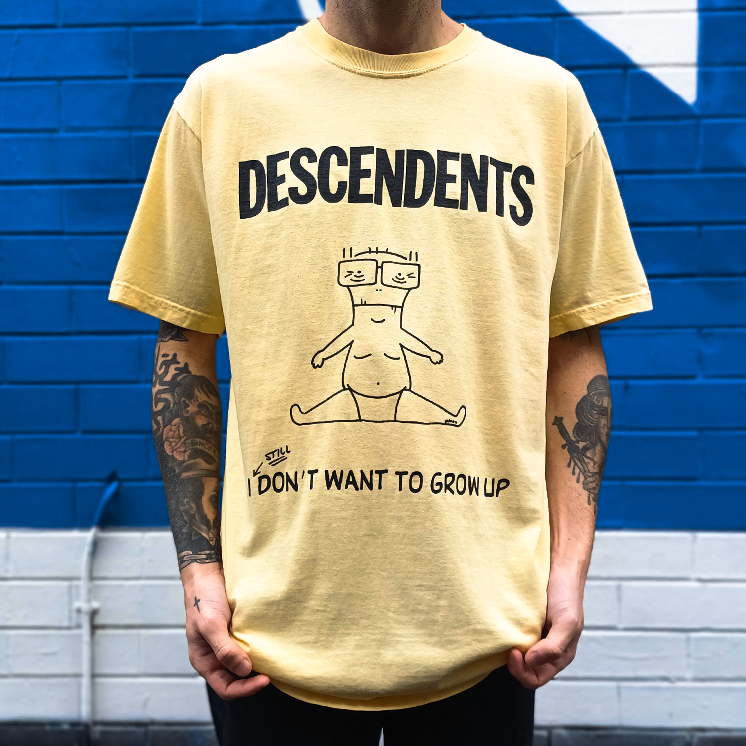I Still Donâ€™t Want To Grow Up T-Shirt (Yellow) Hoodie, Sweatshirt | CoreVibeTees.com (Image 2)