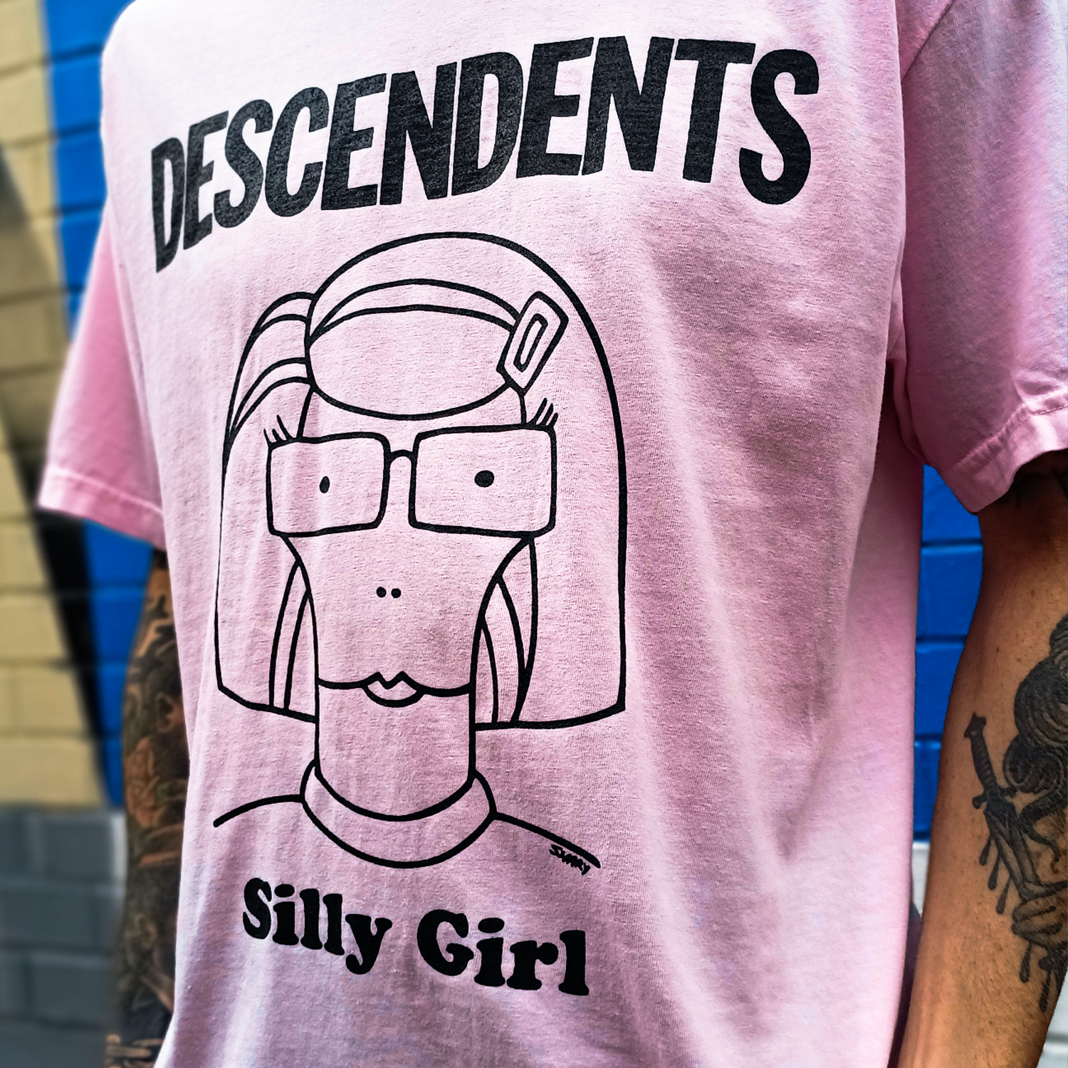 Silly Girl T-Shirt (Pink) Hoodie, Sweatshirt | CoreVibeTees.com (Image 3)